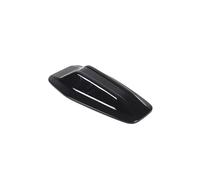 NKCVEZBW Copertura for antenna a pinna di squalo in ABS/vera fibra di carbonio, adesivo for finiture auto compatibile con BMW Serie 4 G26 2022 e Serie 7 I7 2023(WHITE)