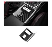 NKCVEZBW Fibra di Carbonio Rigida Reale Compatibile con Subaru BRZ Toyota GR86 2021 2022 2023 2024 LHD Adesivo for Pulsante di Riscaldamento del Sedile Accessori for Finiture Interne(for LHD Black)