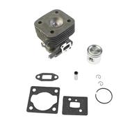 NKCVEZBW Kit Cilindro pistone Compatibile con Metabo HPT Hitachi CG22EADSLP CG22EASSLP CG22EABSLP CG22EAB CG22EAD CG22EAS Tanaka TCG-22EAB TCG-22EAS