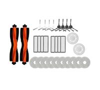 NKCVEZBW Kit di accessori compatibile con Xiaomi Robot aspirapolvere S20+ / S10 Plus /S10+/ B108GL / B105 / B108CN B113CN Filtro mop con spazzola laterale principale