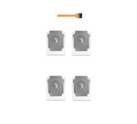 NKCVEZBW Rullo principale, spazzola laterale, filtro HEPA, sacchetto for la polvere, compatibile con i kit di aspirapolvere robot serie S S9 +, pezzi ricambio(Brown)