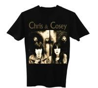 NKFTYTIUU Chris & cOSEY Band t Shirt Short Sleeve sIZEBlackXXL