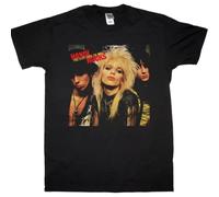NKFTYTIUU Hanoi Rocks Two STE from The Move 1984 T SHIRTBlackL