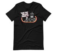 NKFTYTIUU Take This Job And Shove IT Johnny Paycheck Short Sleeve Unisex T ShirtBlackM