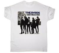 NKFTYTIUU VTG The Byrds Eight Miles High Cotton Full Size Unisex ShirtWhiteXL