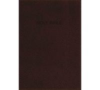 NKJV, Foundation Study Bible, Leathersoft, Brown, Red Let (Rilegato in ecopelle)
