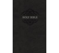 NKJV, Holy Bible, Soft Touch Edition, Leathersoft, Black, (Rilegato in ecopelle)