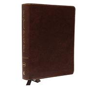 NKJV Journal the Word Bible: New King James Version, Brown, Bonded Leather, Reflect, Journal, or Create Art Next to Your Favorite Verses