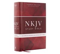 Thomas Nelson NKJV Study Bible, Hardcover, Comfort Print (Copertina rigida)