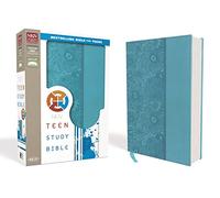 NKJV, Teen Study Bible, Leathersoft, Blue: New King James Version, Caribbean Blue, Italian Duo-Tone