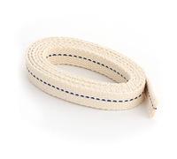 NKlaus 1 metro 13mm 100% cotone naturale stoppino per lampada stoppino piatto per lanterna stoppino per lampada a olio con paraffina purificata 1311