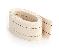 NKlaus 3 metri 42mm 100% cotone naturale stoppino lampada stoppino piatto stoppino lanterna stoppino per bruciatore olio lampada con paraffina purificata 1304