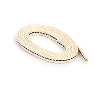 NKlaus 4,5 mm, 100% cotone naturale, stoppino piatto per lampada, stoppino per lampadario a olio con petrolio pulito