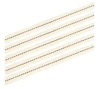 NKlaus 5 x12cm stoppino per lanterna ad uragano Feuerhand larghezza 12,5mm 100% cotone naturale stoppino piatto per lampada ad olio 1370