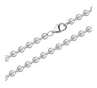 NKlaus 50cm catena a sfere 4,5mm argento 925 collana d'argento collana d'argento 4266