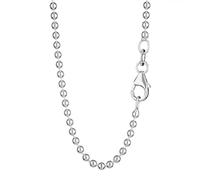 NKlaus 90cm catena a sfere d'argento 925 per ciondolo catena d'argento larga 2mm 8927