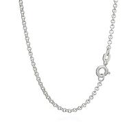 NKlaus argento 45cm catena a piselli in argento sterling 925 collana solida rotonda 4,1g 2,00mm 8919