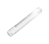 NKlaus Bastone di selenite 15 x 2 cm, bastoncino energetico e pietra | Per la pulizia dell'aura, la meditazione e la guarigione dei chakra, ideale per Reiki e pratica spirituale