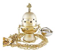 NKlaus bruciatore d'incenso ottone regalo fatto a mano bruciatore d'incenso 2973