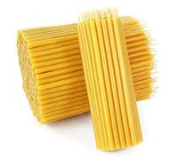 NKlaus - candele sottili in cera d'api - altezza 14cm - candele rituali per altare - qualità da chiesa (300pz - ca. 990g) 36409
