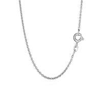 NKlaus catena ad ancora in argento 3647, lunghezza 50 cm, larghezza 3 grammi 1,5 mm