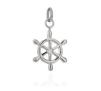 NKlaus catena ciondolo volante argento 925 16mm ciondolo manubrio nave amuleto 10167