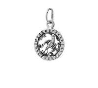 NKlaus Ciondolo in argento Sterling 925 con segno zodiacale dell'oroscopo