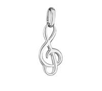 NKlaus ciondolo per collana con chiave di violino in argento 925 15 mm musica 9115