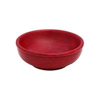 NKlaus ciotola per incenso rosso decorazione bruciatore d'incenso diametro 10cm ciotola in pietra ollare bruciatore d'incenso in pietra ollare 7524