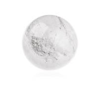 NKlaus Cristallo di Rocca Naturale Forma di Sfera 50 mm Energia Gemma Portafortuna Decorazione Figura 14922