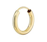 NKlaus EINZEL 333 oro giallo CREOLA orecchino orecchino orecchino rotondo oro 15mm 1849