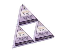 NKlaus Set di 30 coni di incenso alla lavanda e piramidi di incenso, per relax e alleviare lo stress