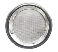 Nklaus Setaccio Ø 12,5 cm Setaccio di ricambio per bruciatore d'incenso metallo argento opaco Accessori di ricambio Vaso per fumatori Griglia di ricambio 3298