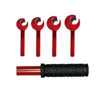 Nkmifeg Attrezzo Per La Regolazione Delle Porte,Chiave a Cricchetto Cerniere 14-25mm | Hardware Robusto per Allineamento Interferenza Porta | Utensile Robusto per Manutenzione Armadi e