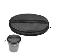 Nkmifeg Coperchio a Rete, 19 Litri, per pattumiera, Traspirante, Facile da Aprire, per Pesca e Sport, per Caccia, Giardinaggio, Campeggio, Cantiere, Garage