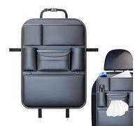 Nkmifeg Organizer per la conservazione sul sedile posteriore - Supporto multifunzione per tablet con grande capacità | Protezione per lo schienale dei sedili auto | Per rimorchi camper camion berlina