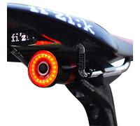 Nkomax Smart Bike Tail Light ultra luminosi, luce per bicicletta ricaricabile auto ON/OFF, IPX6 impermeabile luci a LED per bicicletta, posteriore LED ad alta intensità accessori adatto su qualsiasi Road Bikes