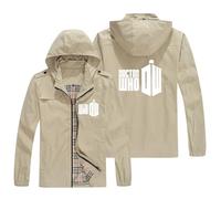 NKOPBYDA Felpa Uomo con Cappuccio Sottile Doc.tor Who, Giacca Felpa con Cerniera Integrale, Felpa Top Sportivi a Manica Lunga Regali per Adolescenti, Cappotti(Multicolor 7,XL)