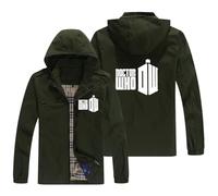 NKOPBYDA Felpa Uomo con Cappuccio Sottile Doc.tor Who, Giacca Felpa con Cerniera Integrale, Felpa Top Sportivi a Manica Lunga Regali per Adolescenti, Cappotti(Multicolor 5,L)
