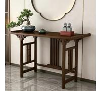 NKSTRWR Tavolo-Altare per Meditazione-Mobiletto in Legno Massiccio in Stile Cinese con Cassetto,Ideale per Santuari Domestici,Sale Buddhiste e Sale Ancestrali(A-47.2 * 12.2 * 31.5IN)