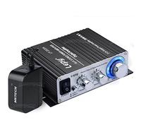 NKTECH 3A Power Supply Lepy LP-2020A Hi-Fi Stereo Audio Home Car Class-D Digital Audio stereo Amplificatore HIFI per Output Power Amp 20W x 2 RMS