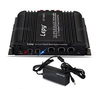 NKTECH 5A Power Supply Lepy LP-168S 2.1 Canale 2x 40W + 68W RMS Output Super Bass Digital Audio stereo Amplificatore HIFI per Car Motorcycle MP3 MP4 Computer Altoparlante LP-168HA Upgrade