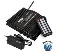 NKTECH 5A Power Supply Lepy LP-269S USB SD DVD CD FM MP3 Hi-Fi Bluetooth Wireless 4 Channels 45W RMS Digital Audio Mulitimdia stereo Amplificatore HIFI per Player con Remote Controller