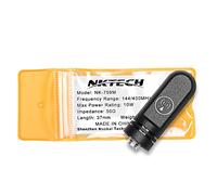 NKTECH, antenna dual-band SMA femmina per ricetrasmittenti BaoFeng UV-5R PLUS, DM-5R, UV-5X, GT-1, GT-3, GT-3TP, GT-5, GT-5TP, UV-5RA, UV-82, UV-5RTP, BF-UVB3, UV-9R e Yaesu, Kenwood Hyt, Wouxun