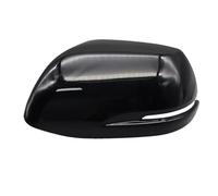 NKURTPC Copri Specchietto Retrovisore Adatto per Honda CRV CR-V 2017-2021 Calotta dello Specchio dell'alloggiamento della Freccia(Black LH)