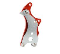 NKURTPC Disco Freno Posteriore Adattatore per Freno a Disco, Telaio MTB, convertitore di Montaggio per a V, Ruota Posteriore per Bicicletta da Strada(Red)