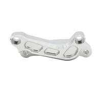 NKURTPC Disco Freno Posteriore Adatto per XC XCF XCW SX SXF EXC EXCF TPI Six Days 320MM Dischi Freno Anteriori Rotori Pinza Adattatore Staffa(320mm Silver Bracket)