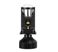 NKURTPC Lampadina per fari per Moto Canbus, abbaglianti, anabbaglianti, Turbo, Ventola, 6000K, Lente Doppia per proiettore per Automobile(1PC LHD 6000K)