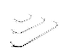 NKURTPC Maniglione da Bagno Maniglia di Presa per corrimano della Porta in Acciaio Inox 316 con bullone, boccaporto per Barche, Yacht, Accessori per Il Bagno Marino(230mm)