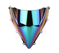 NKURTPC Moto Spoiler Adatto per MV A&Gusta F3 800 675 2012-2017 Parabrezza per Moto a Doppia Bolla per Moto Regolabile Cupolino Spoiler(Deep Iridium)